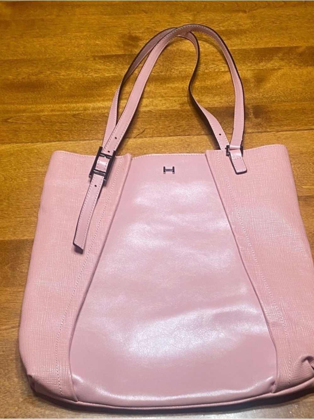 H by Halston Blush Pink Tote Bag